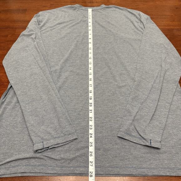 The North Face Long Sleeve Crew Neck Tshirt Gray Men's XL Outdoor - Picture 7 of 7